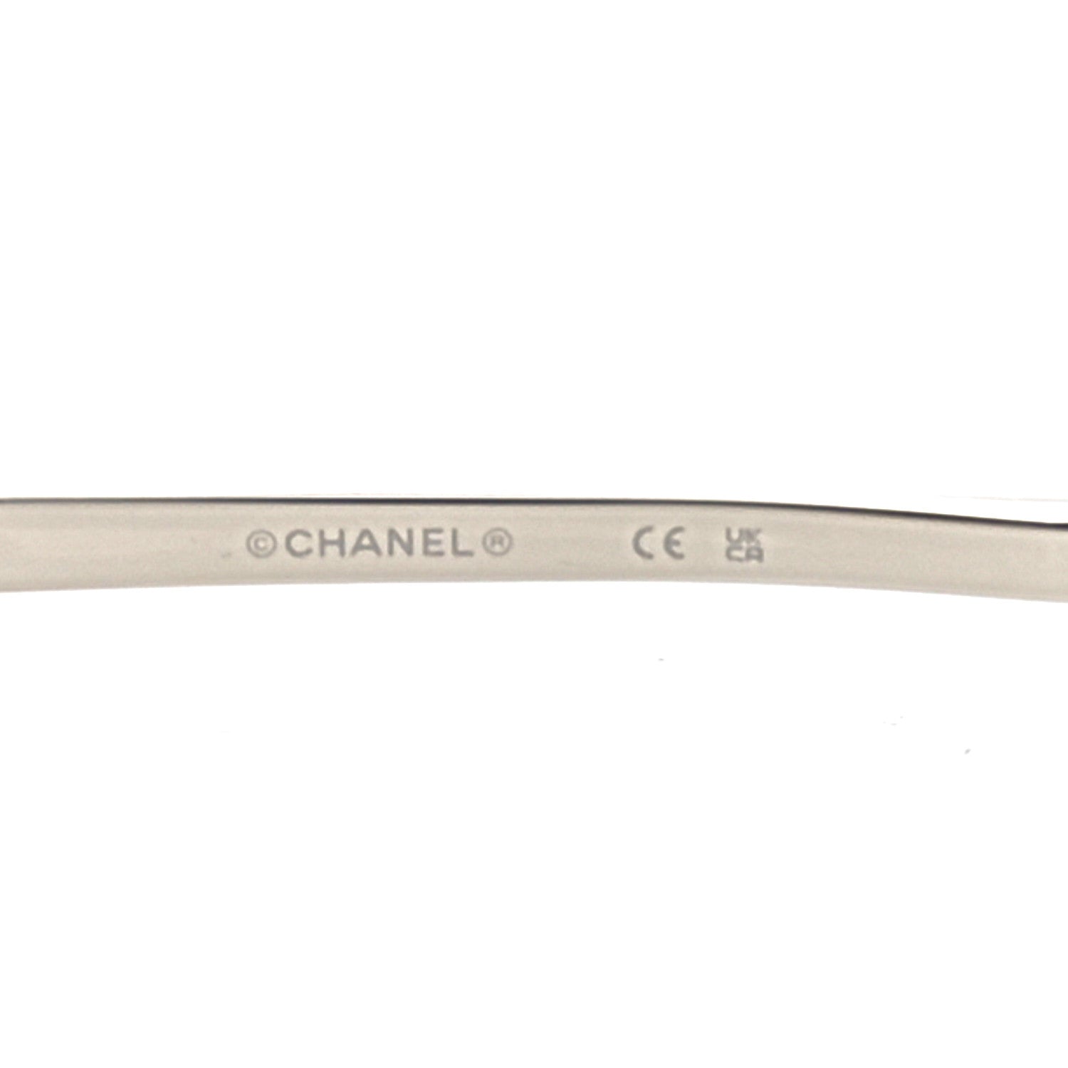 Chanel Metal Shield Sunglasses 71654 Silver 6 of 7
