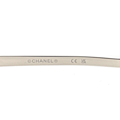 Chanel Metal Shield Sunglasses 71654 Silver 6 of 7