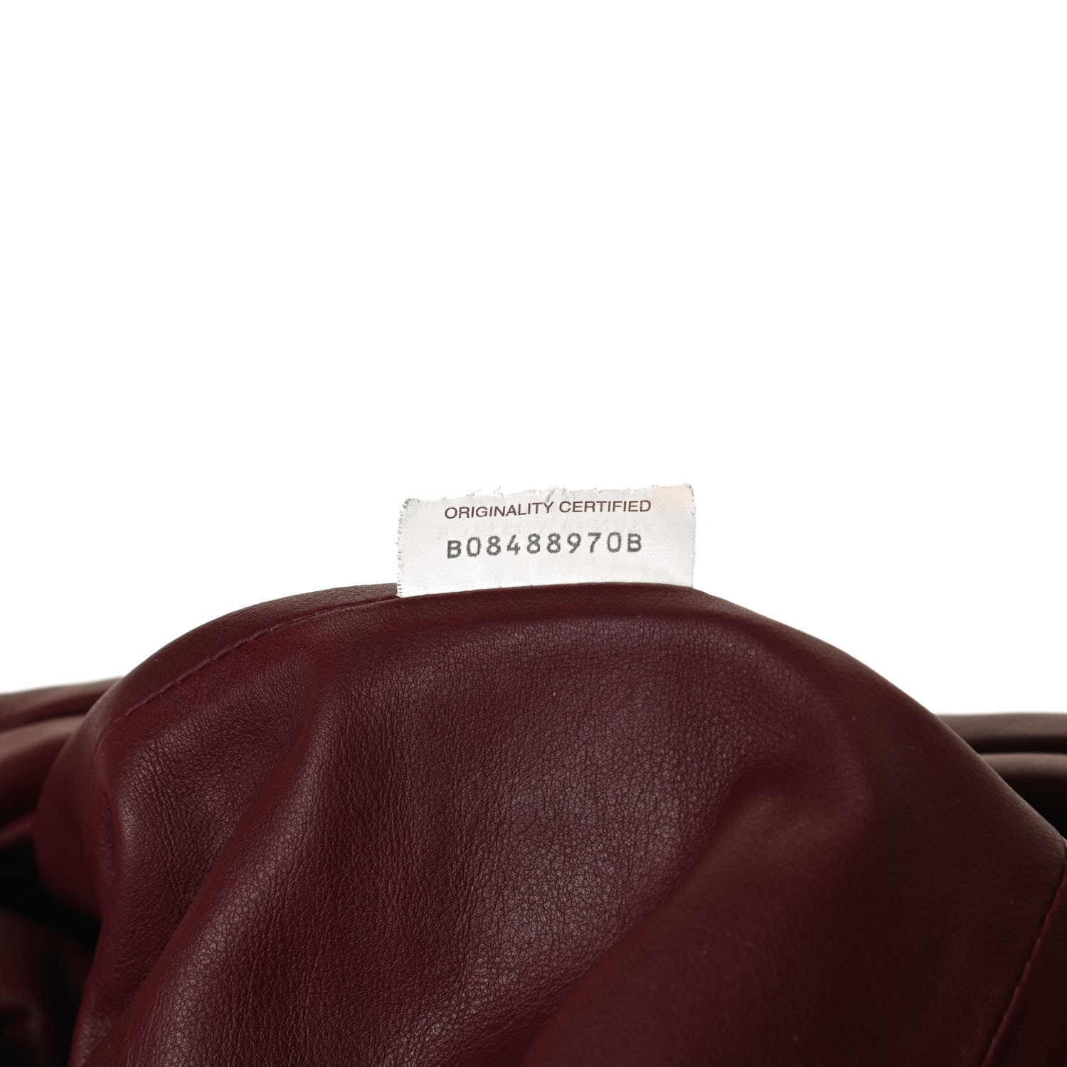Bottega Veneta Smooth Butter Calf The Pouch Oversized Clutch Bordeaux 6 of 12