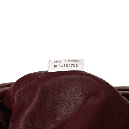 Bottega Veneta Smooth Butter Calf The Pouch Oversized Clutch Bordeaux 6 of 12