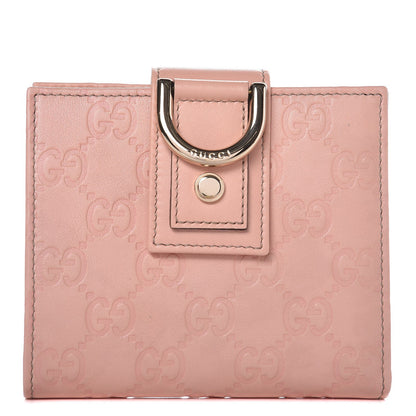 Gucci Guccissima New Abbey Compact Wallet Pink 1 of 8