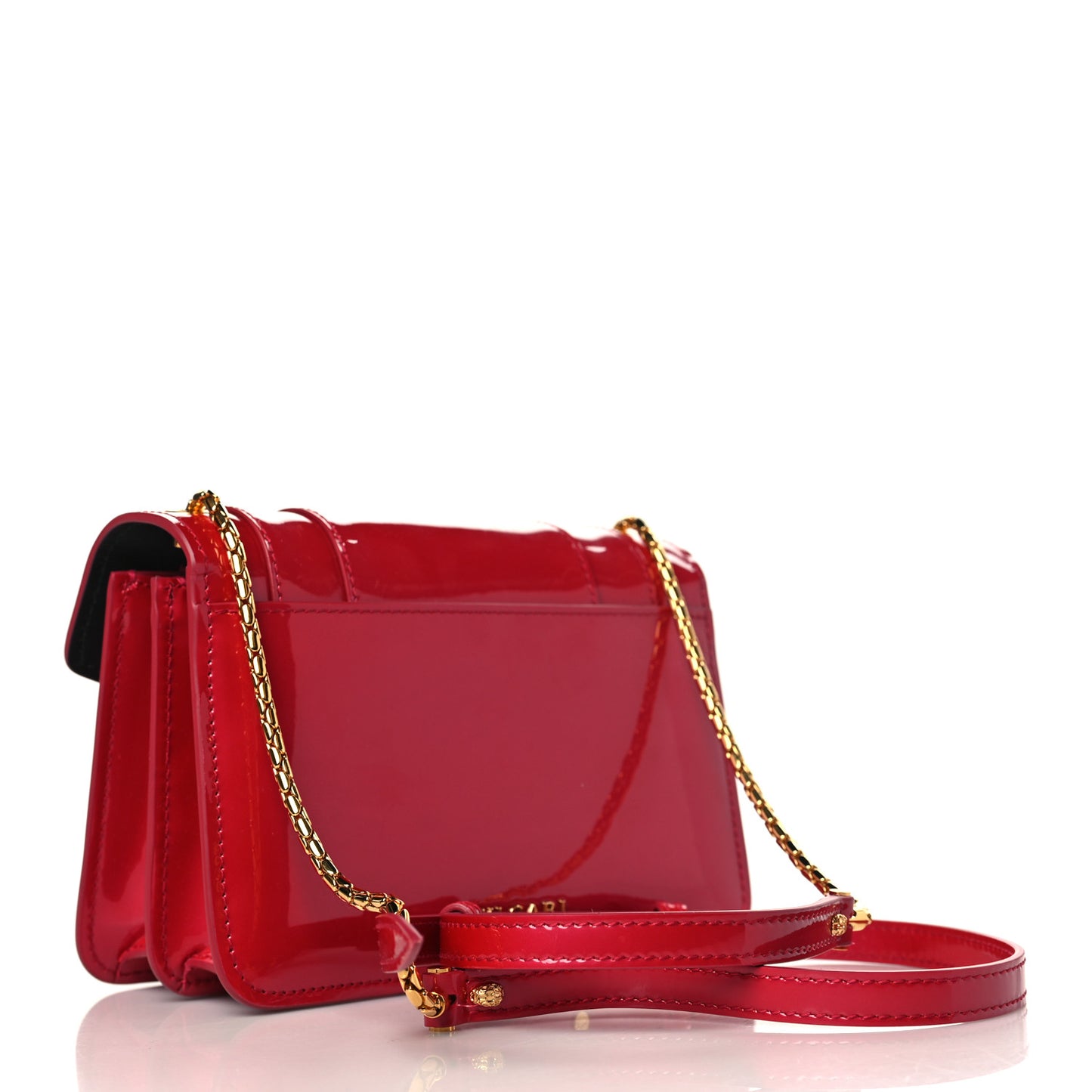 Patent Serpenti Forever Crossbody Pink
