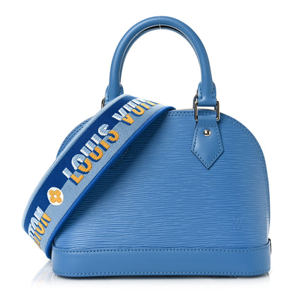 Louis Vuitton Epi Jacquard Alma BB Bleuet 1 of 7