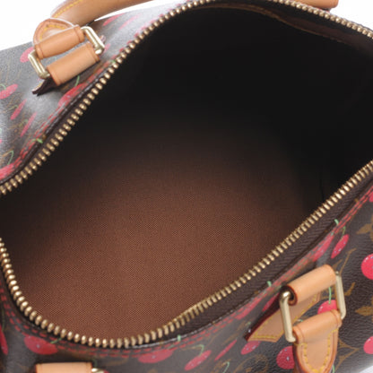 Louis Vuitton Monogram Cerises Speedy 25 6 of 7