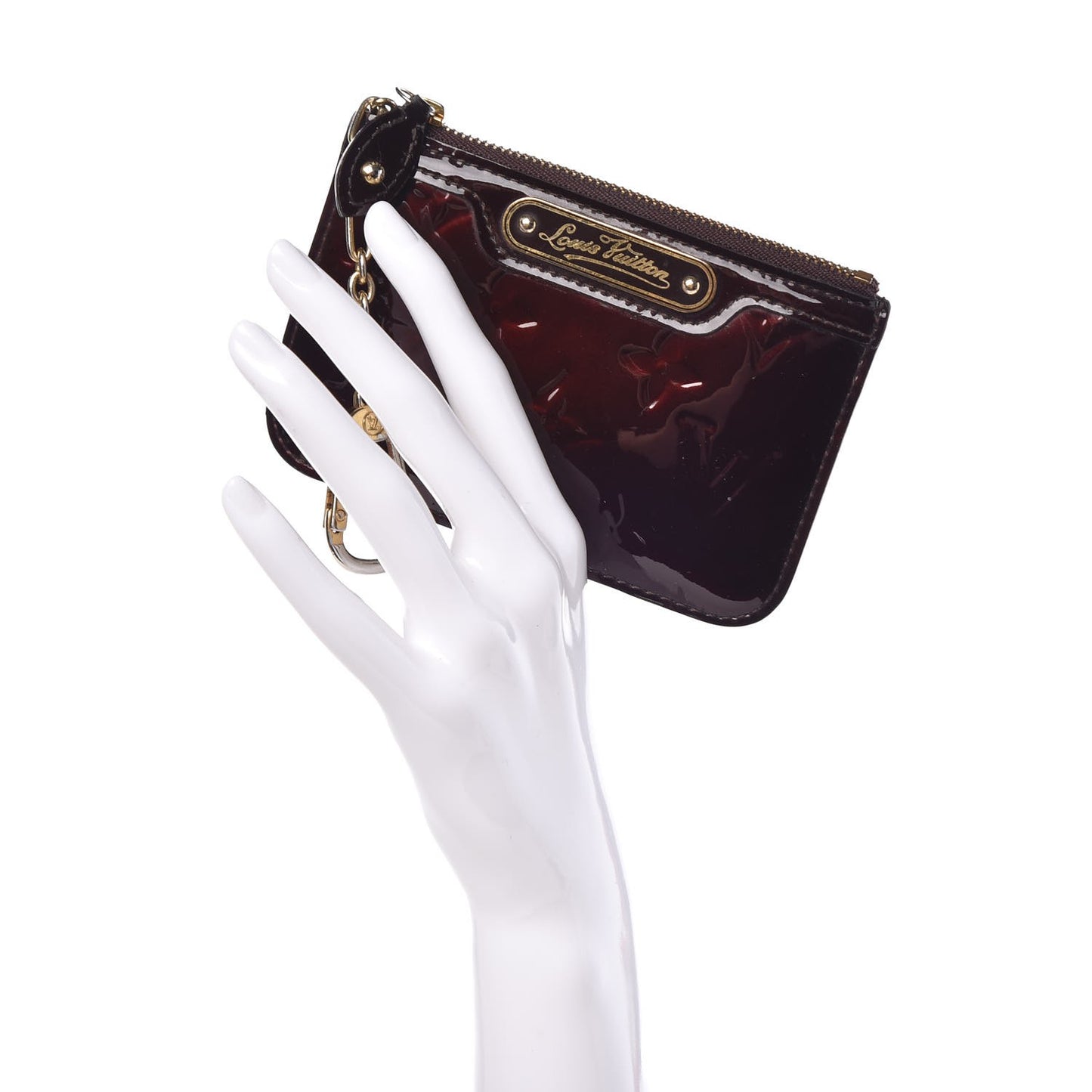 Vernis Key Pouch Amarante