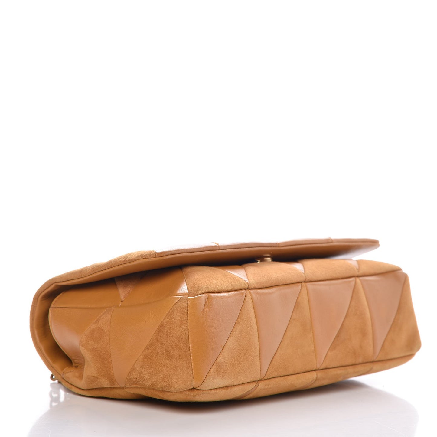Lambskin Suede Patchwork Monogram Medium Jamie Tan