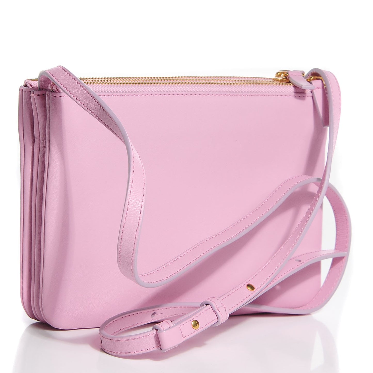 Lambskin Small Trio Pink