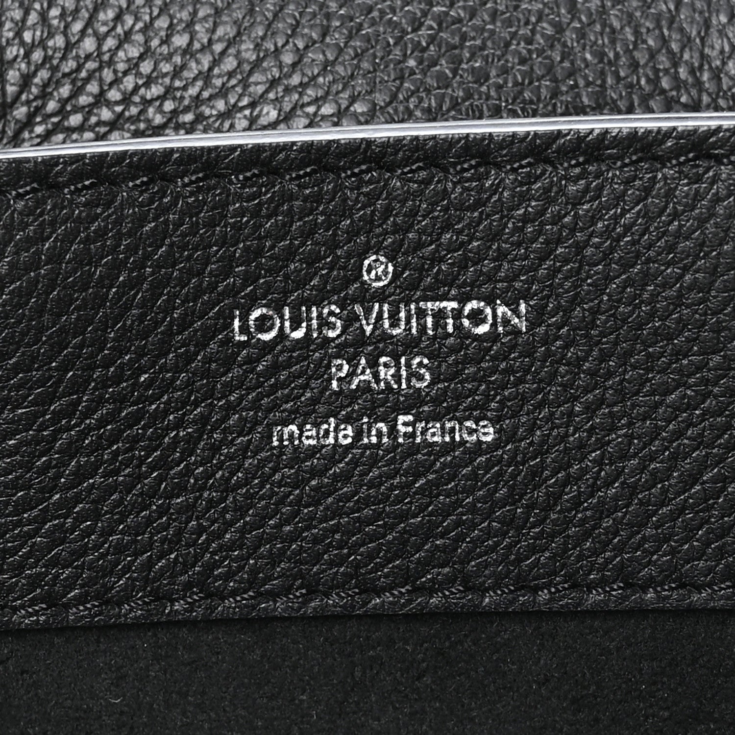 Louis Vuitton Calfskin Lockme Mini Backpack Black 5 of 9