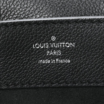Louis Vuitton Calfskin Lockme Mini Backpack Black 5 of 9