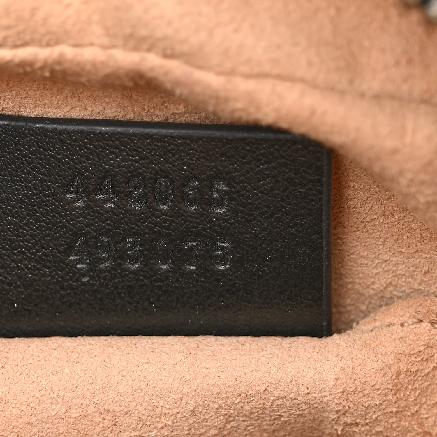 Gucci Calfskin Matelasse Mini GG Marmont Chain Shoulder Bag Black 7 of 11