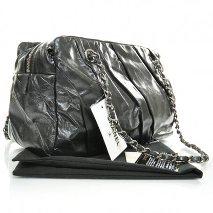 Chanel Leather Twisted Camera Case Black 1 of 11