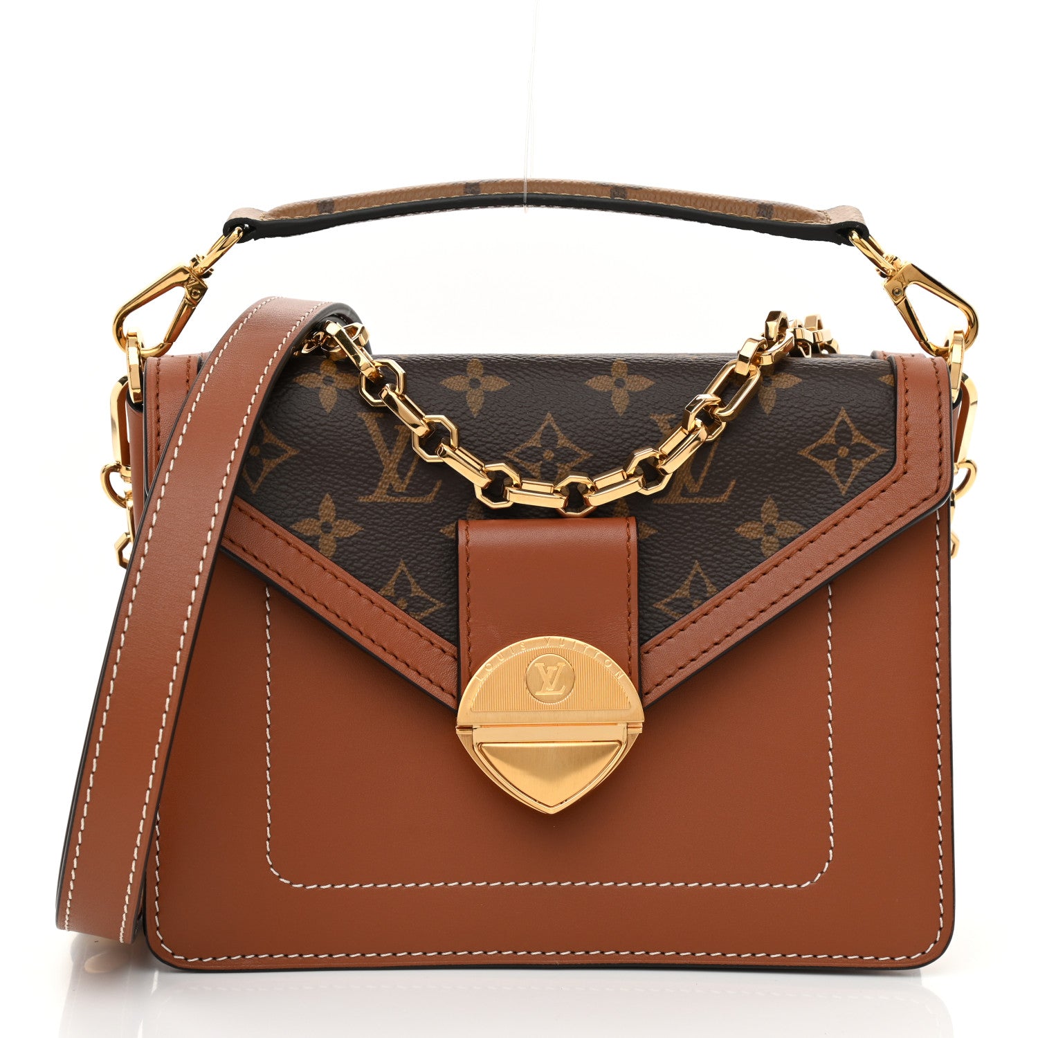 Louis Vuitton Calfskin Monogram Biface 1 of 11