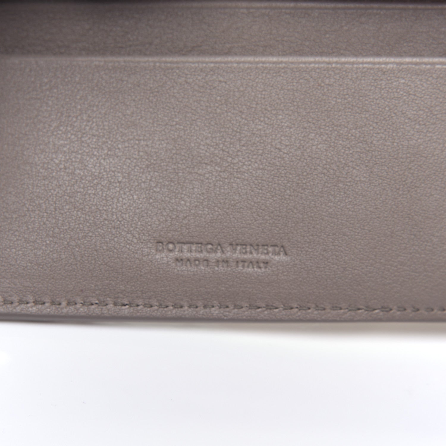 Bottega Veneta Nappa Intrecciato Bi-Fold Wallet Limestone 8 of 9