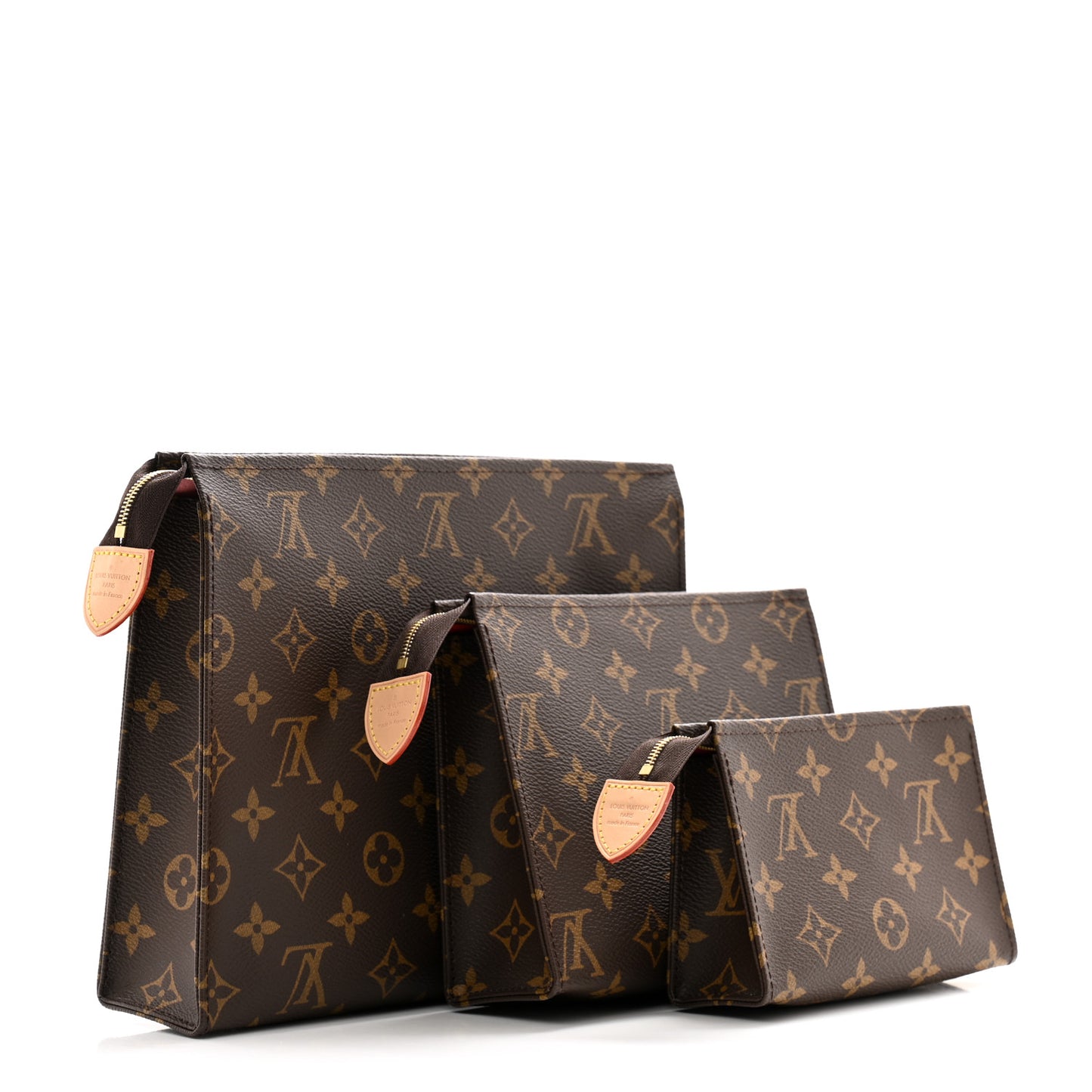 Monogram Trio Toilet Pouch