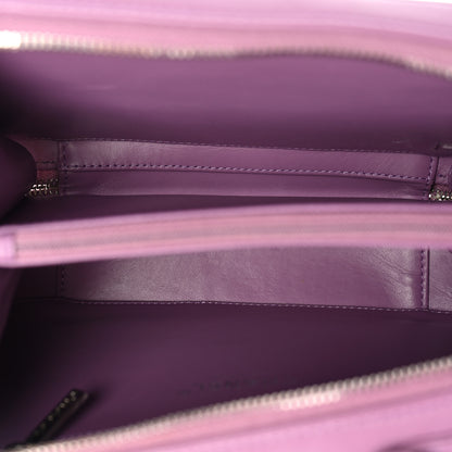 Chanel Lambskin Quilted Medium CC Filigree Vanity Case Purple 5 of 10