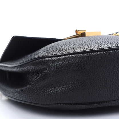 Chloe Grained Lambskin Drew Shoulder Bag Black 7 of 8