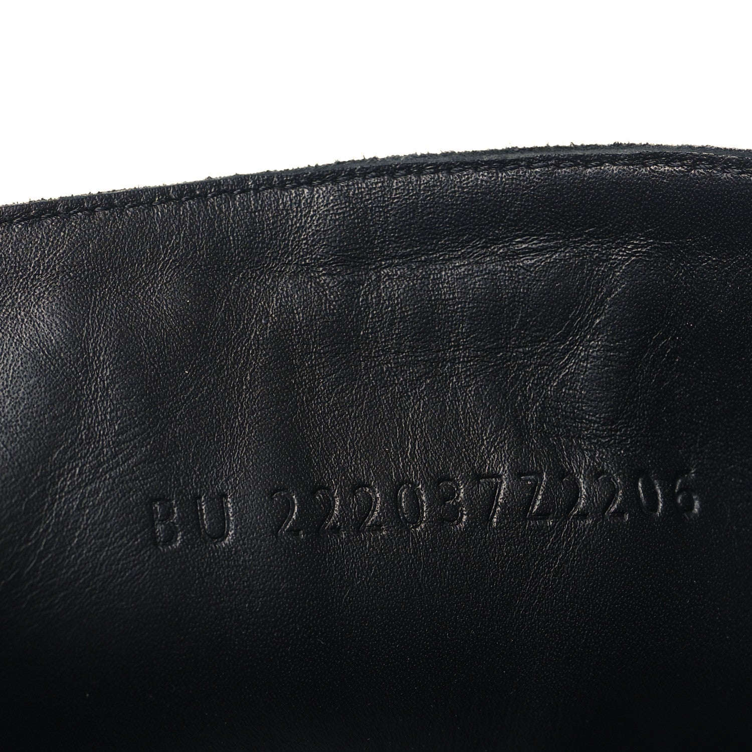Hermes Calfskin Folk 35 Boots 38.5 Black 6 of 7