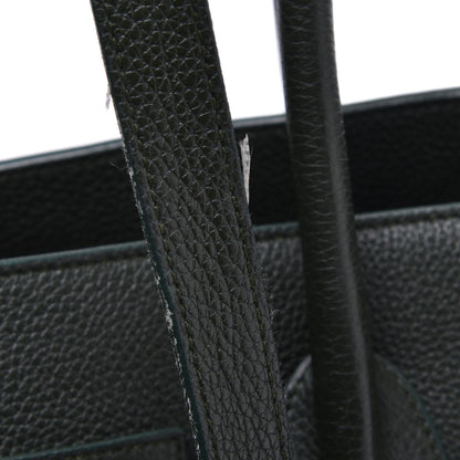 Saint Laurent Grained Calfskin Small Supple Sac De Jour Dark Vert 11 of 12