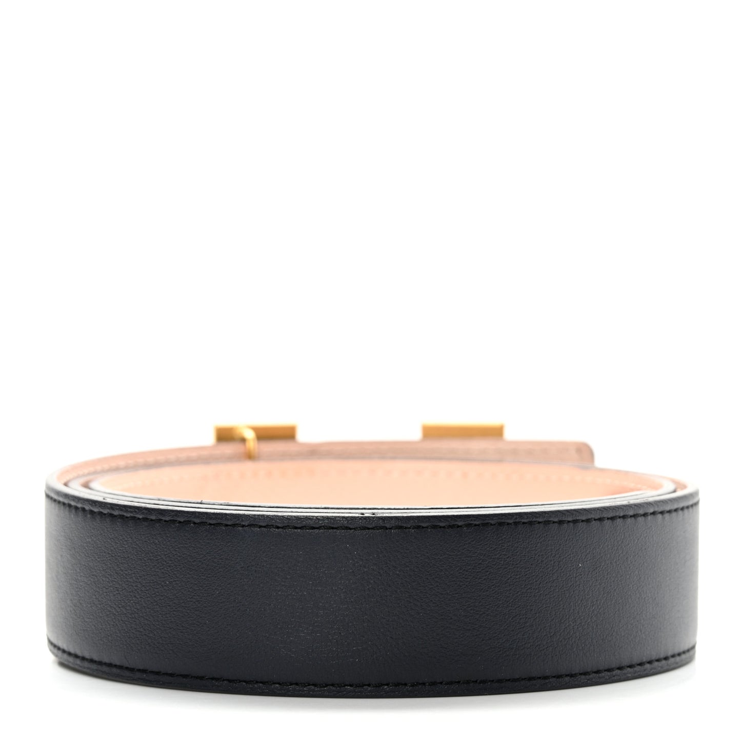 Epsom Swift 32mm Guilloche H Belt 90 Bleu Ocean Rose Eglantine