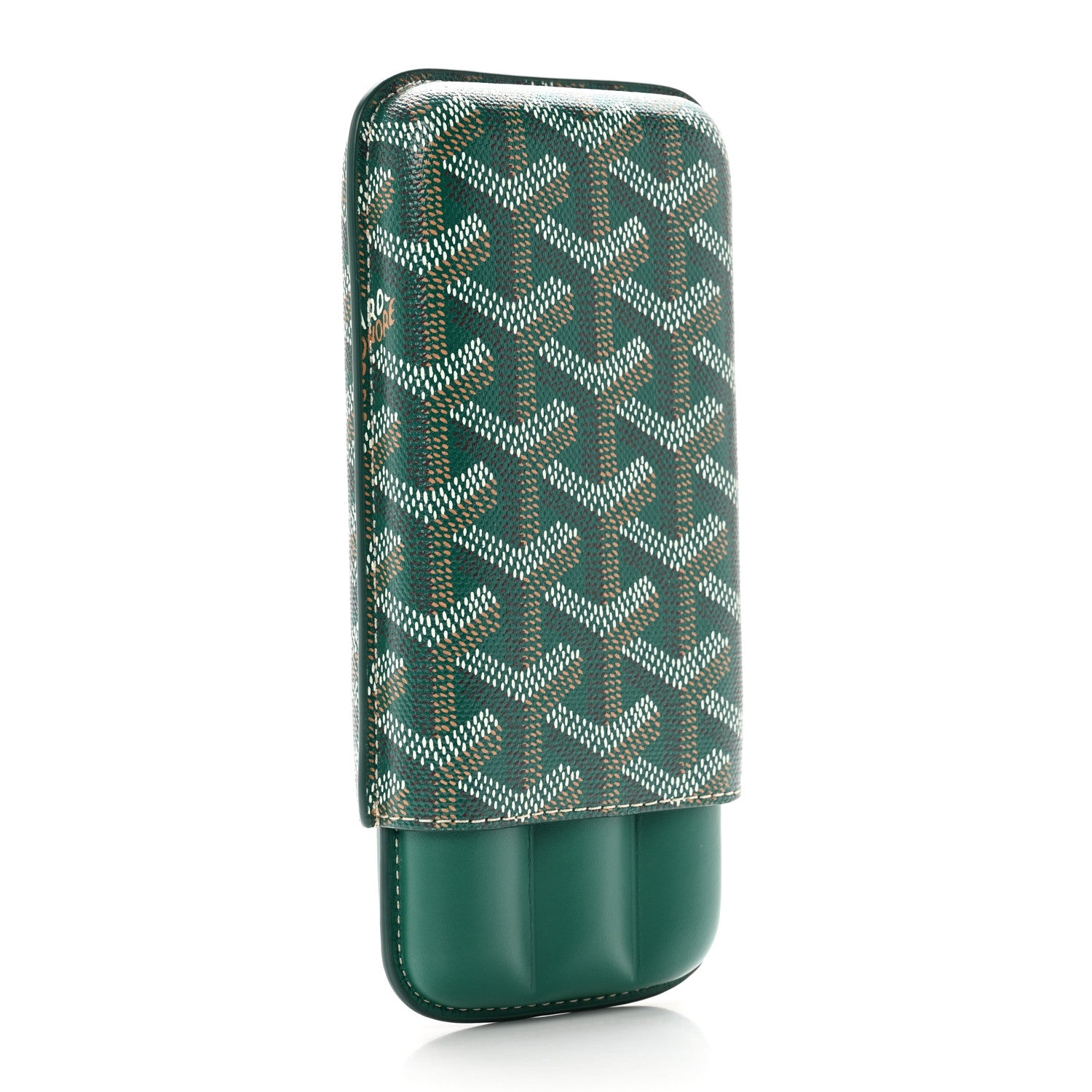 Goyard Goyardine Churchill 3 Cigar Case Green 3 of 7