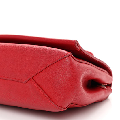Louis Vuitton Calfskin Lockme II Chain Bag BB Rubis 7 of 8