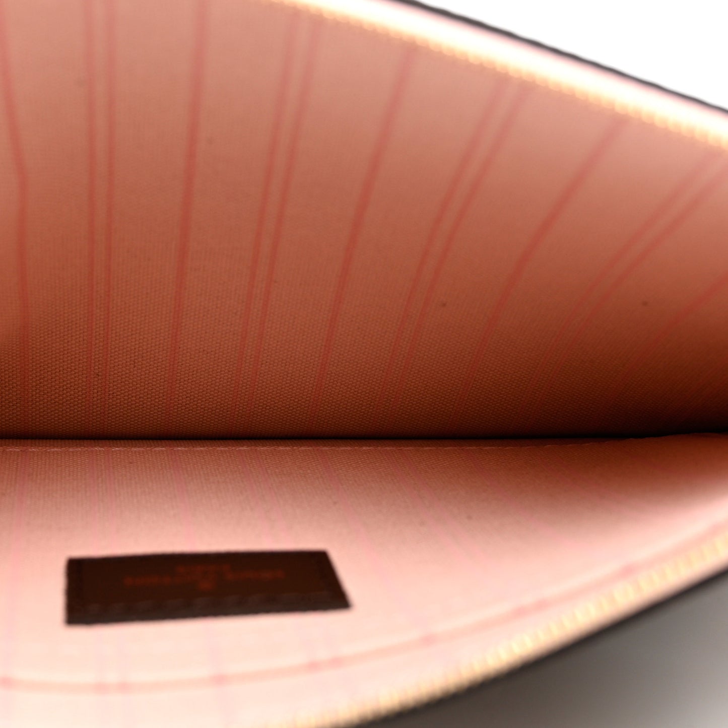 Damier Ebene Neverfull MM GM Pochette Rose Ballerine