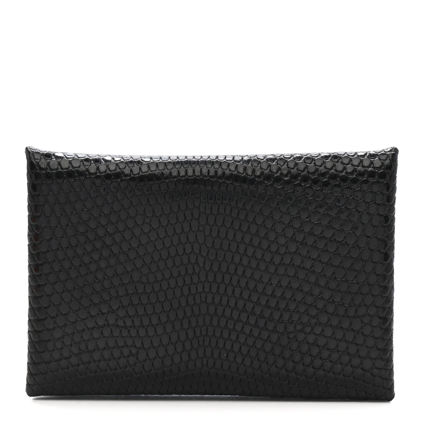 Lizard Calvi Card Case Black