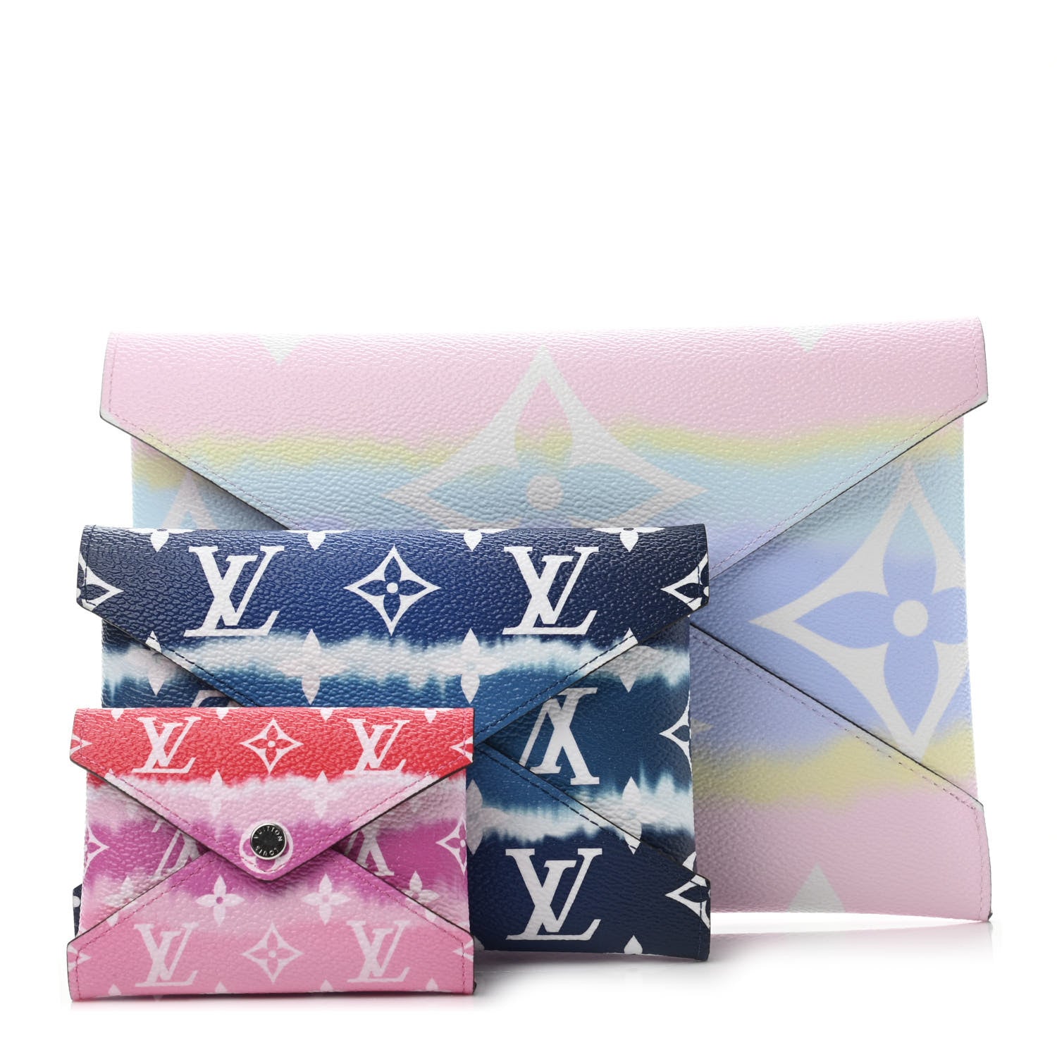Louis Vuitton Monogram Escale Kirigami Pochette Set 1 of 4