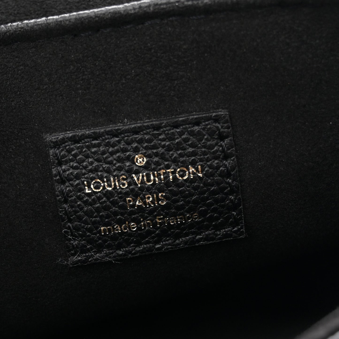 Empreinte Monogram Giant Tiny Backpack Black