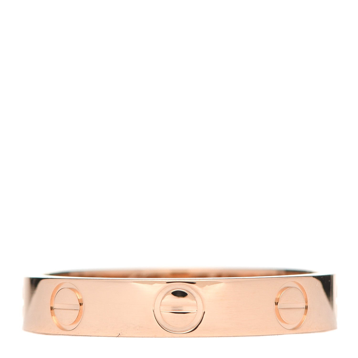 Cartier 18K Pink Gold 3.5mm LOVE Wedding Band Ring 54 7 2 of 10