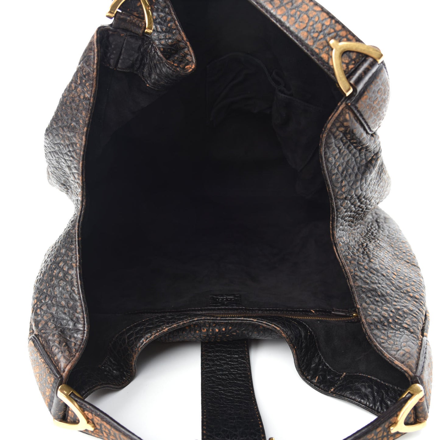 Buffalo Large Soft Stirrup Shoulder Bag Brown