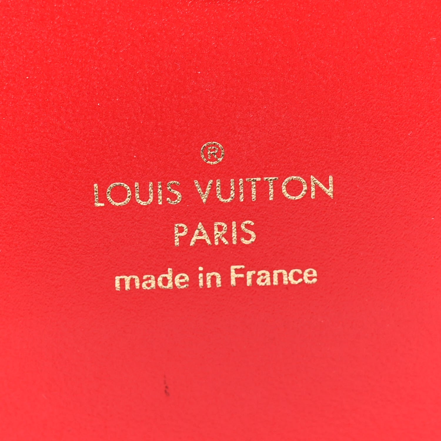 Louis Vuitton Denim Damier Monogram Patchwork Flore Chain Wallet Blue Rouge 6 of 10