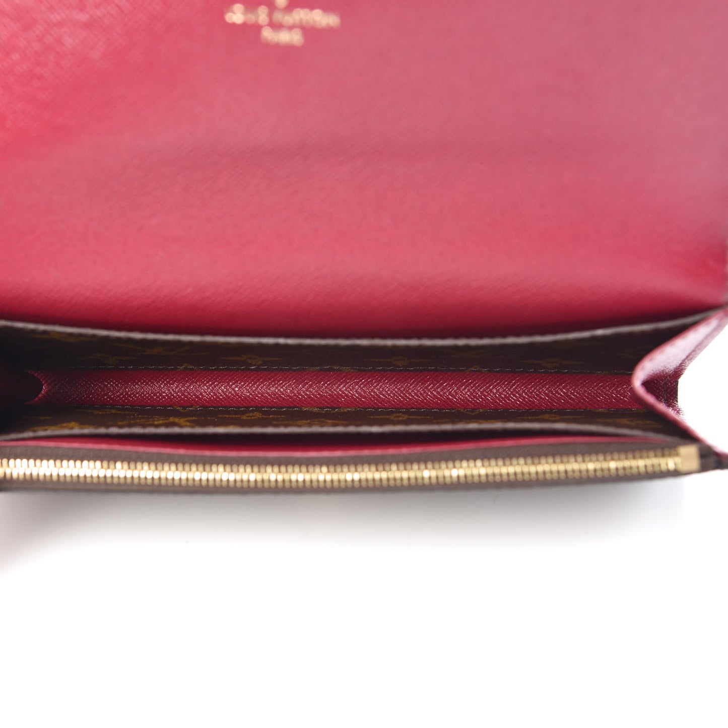 Monogram Emilie Wallet Fuchsia