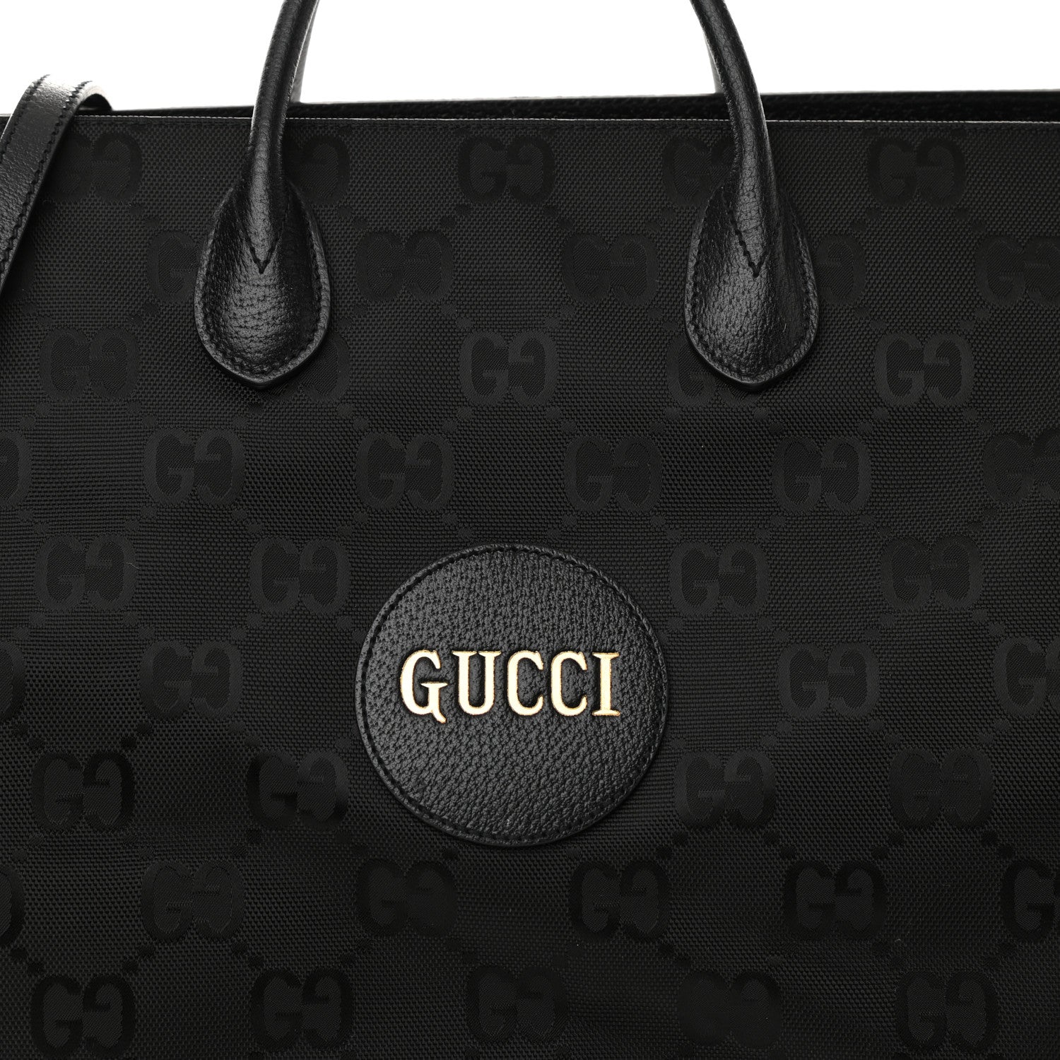 Gucci Econyl Nylon Monogram Large Off The Grid Tote Bag Black 8 of 10