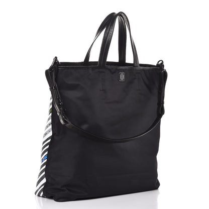 MCM Nylon Coated Canvas Zipper Tote 3 of 14