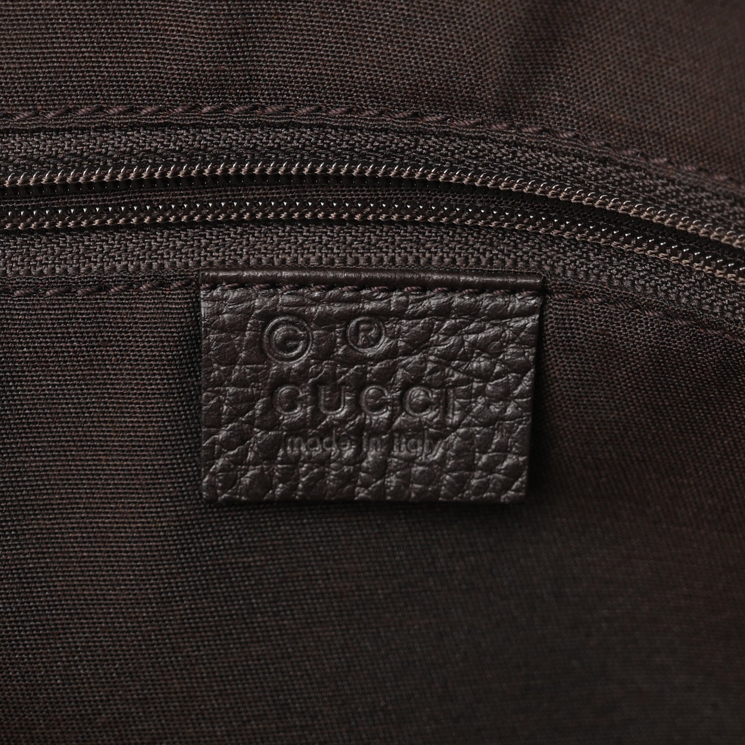 Gucci Nylon Monogram Small Boston Dark Brown 5 of 9