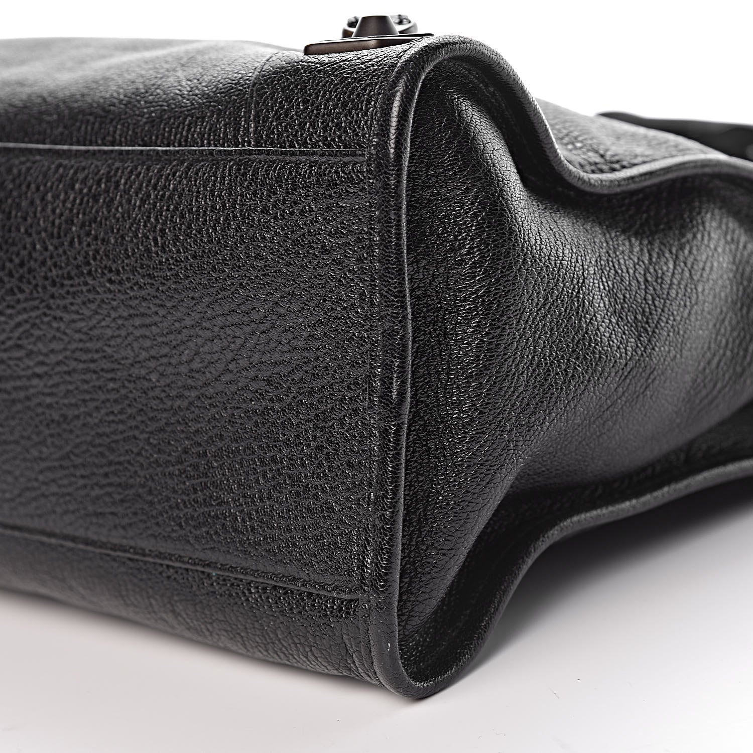 Balenciaga Chevre Classic Hardware Metallic Edge City Black 10 of 13