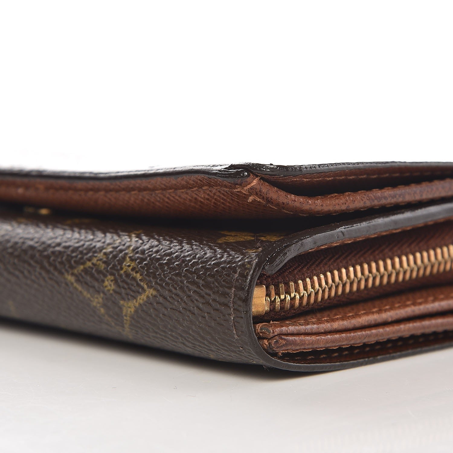 Louis Vuitton Monogram Porte Monnaie Billets Tresor Wallet 8 of 9