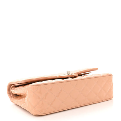 Chanel Patent Quilted Medium Double Flap Light Pink 4 of 11