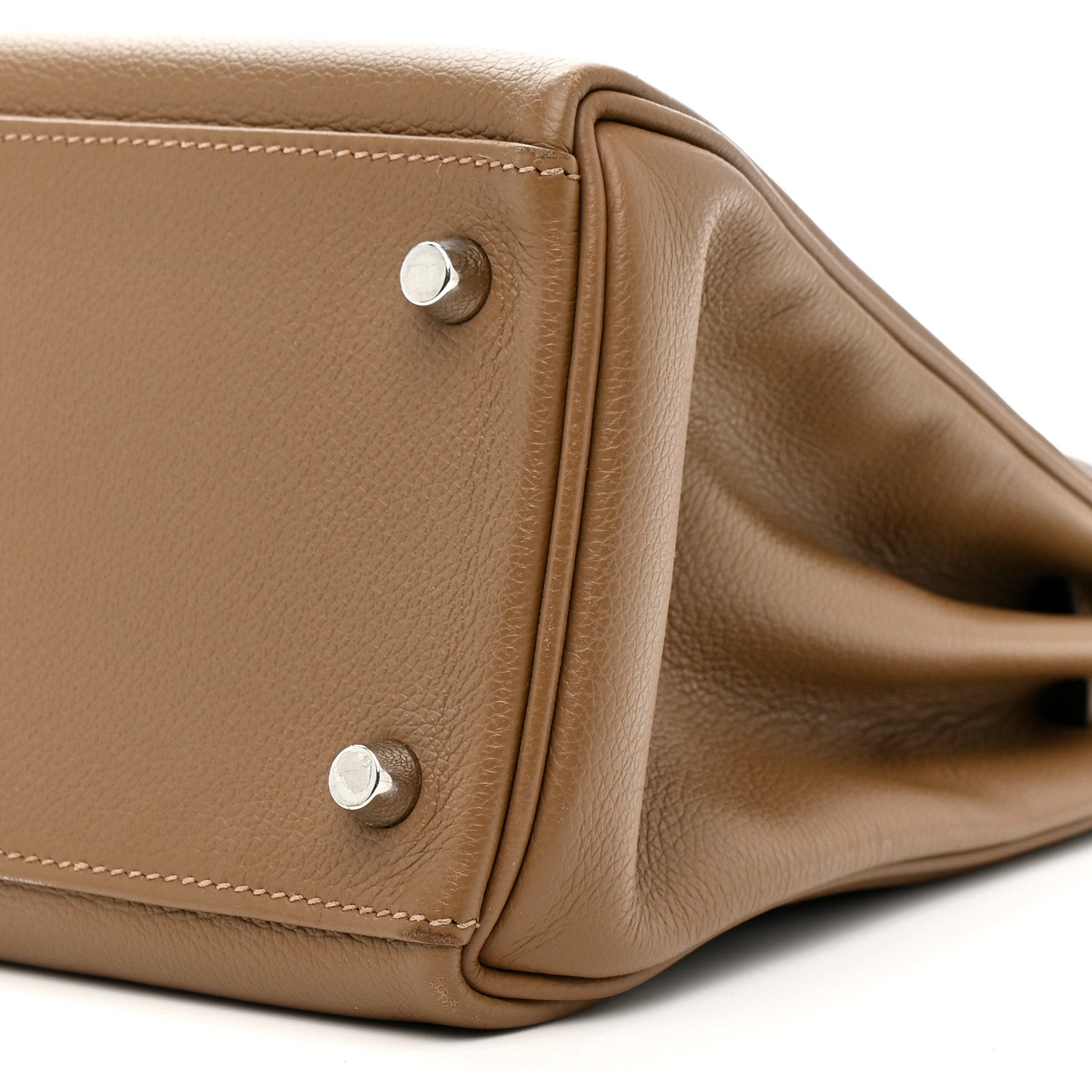 Hermes Evercolor Kelly Retourne 28 Beige De Weimar 10 of 14