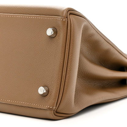 Hermes Evercolor Kelly Retourne 28 Beige De Weimar 10 of 14