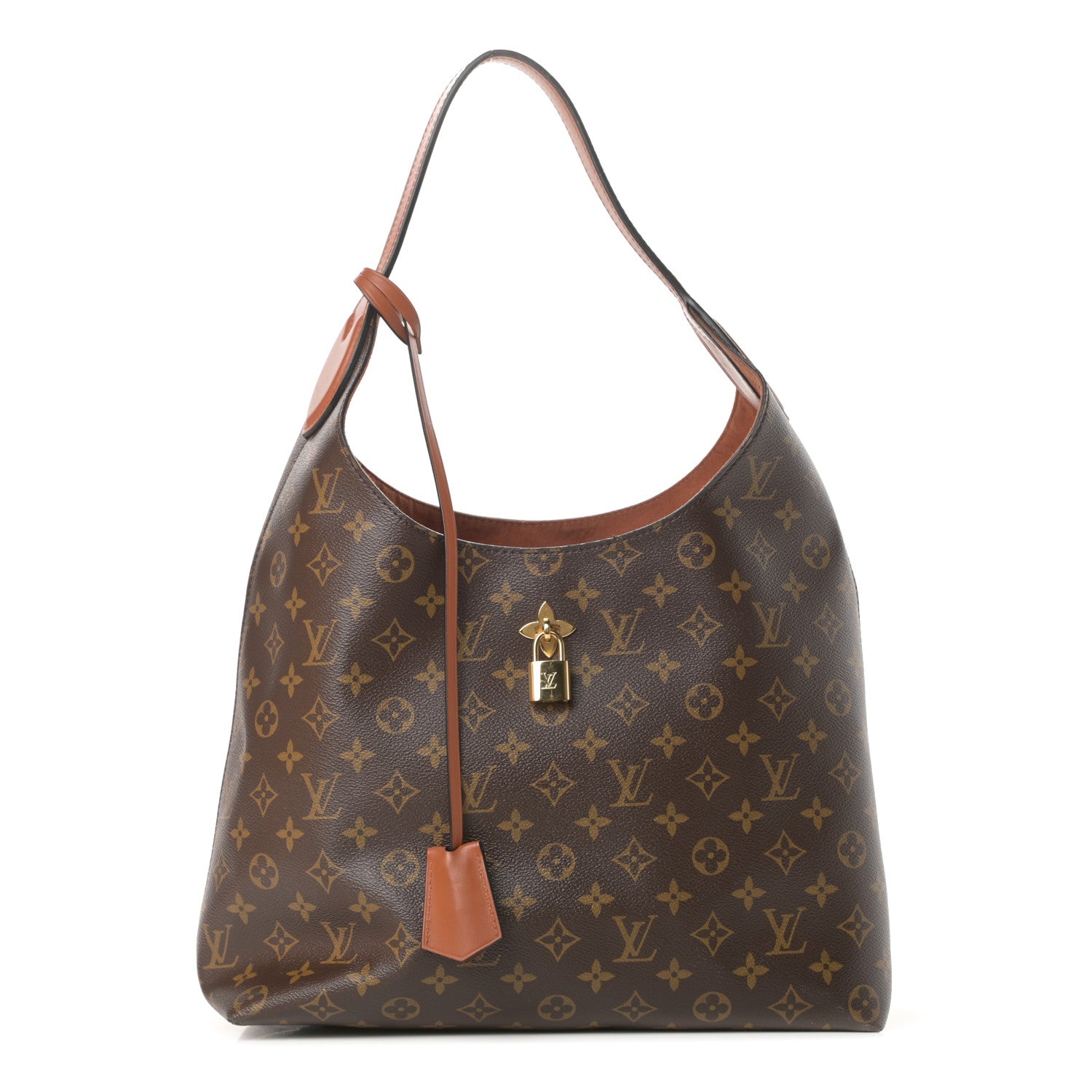 Louis Vuitton Monogram Flower Hobo Caramel 1 of 15