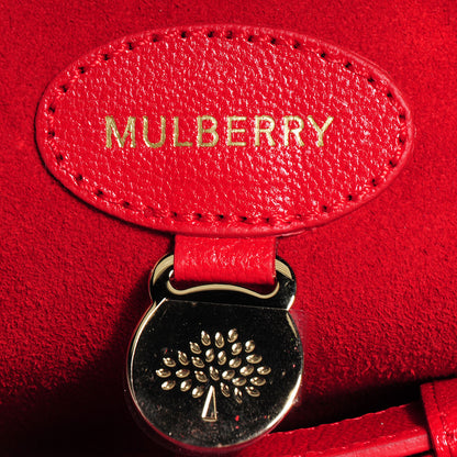 Mulberry Glossy Goatskin Bayswater Hibiscus 13 of 14