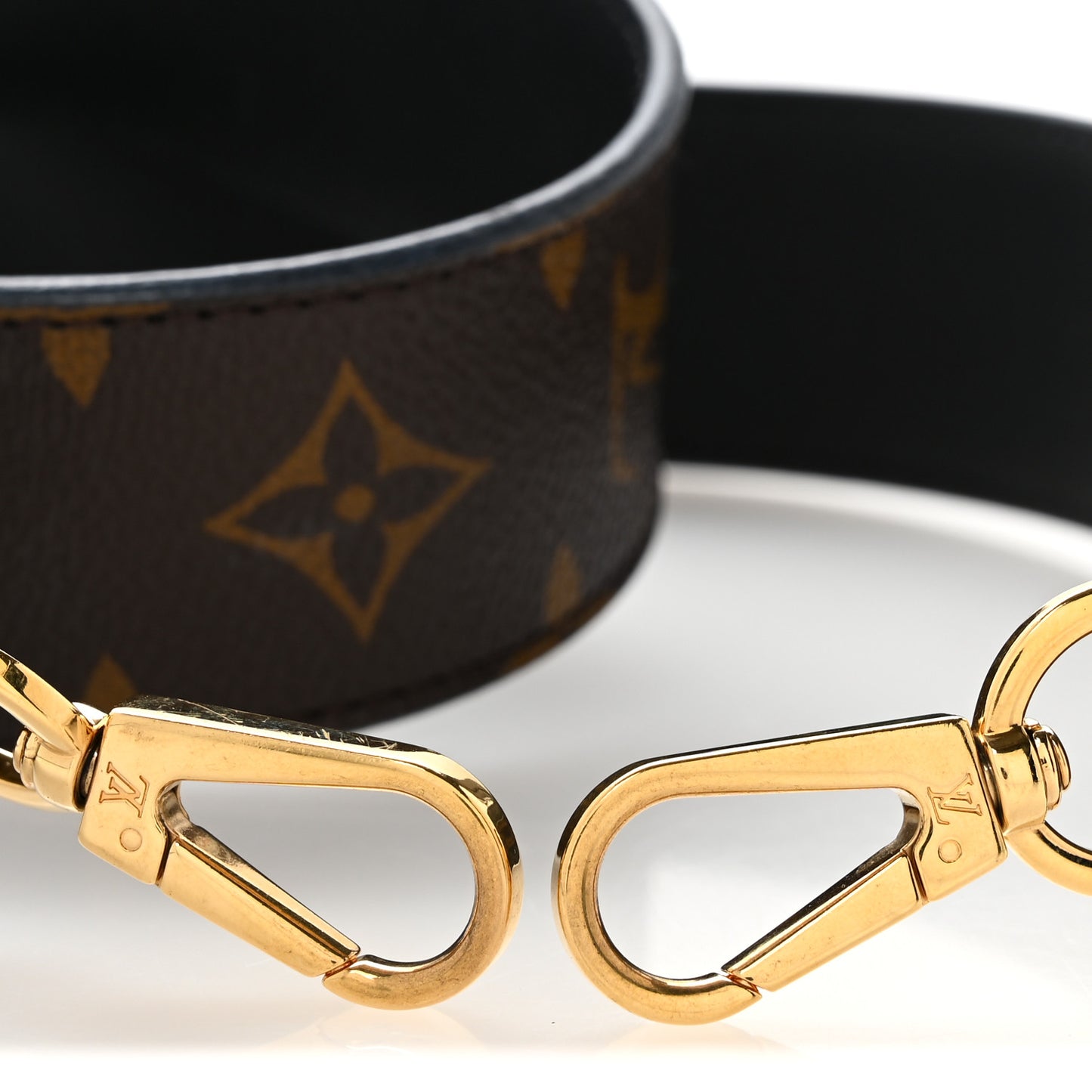 Monogram Bandouliere Shoulder Strap Black