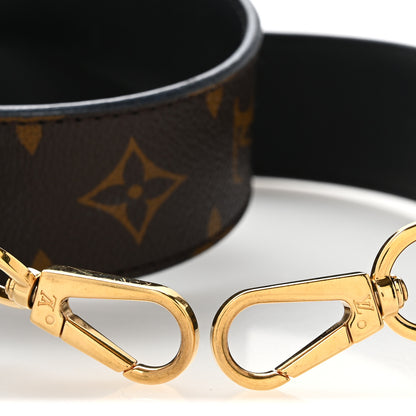Louis Vuitton Monogram Bandouliere Shoulder Strap Black 3 of 5
