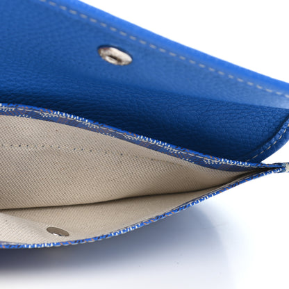 Goyard Goyardine Pouch Sky Blue 5 of 6