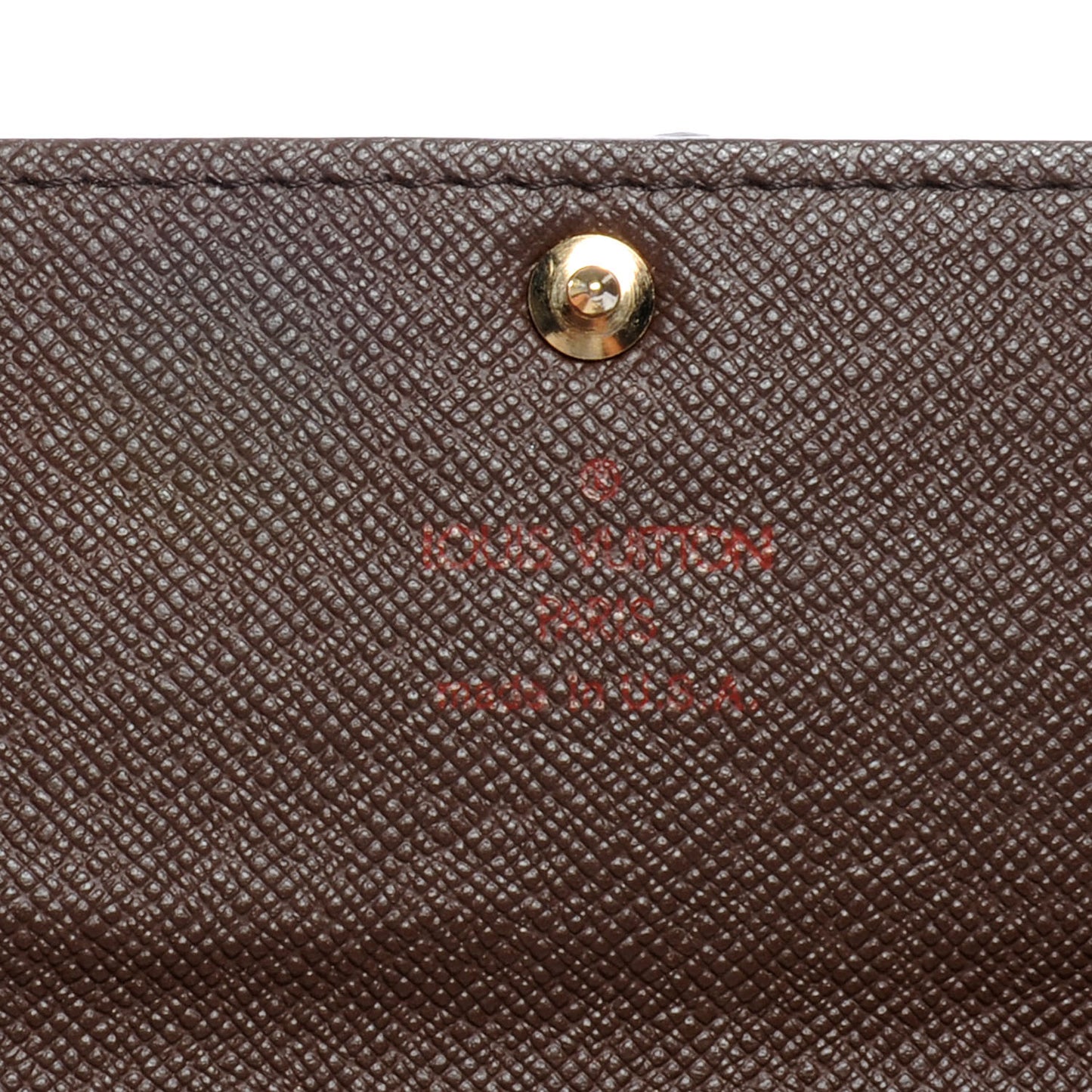 Damier Ebene Sarah Wallet