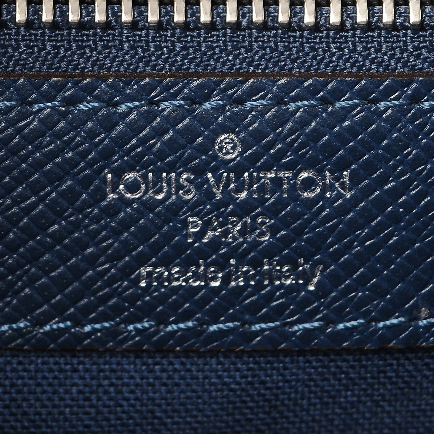 Louis Vuitton Taiga Roman MM Messenger Ocean 6 of 7