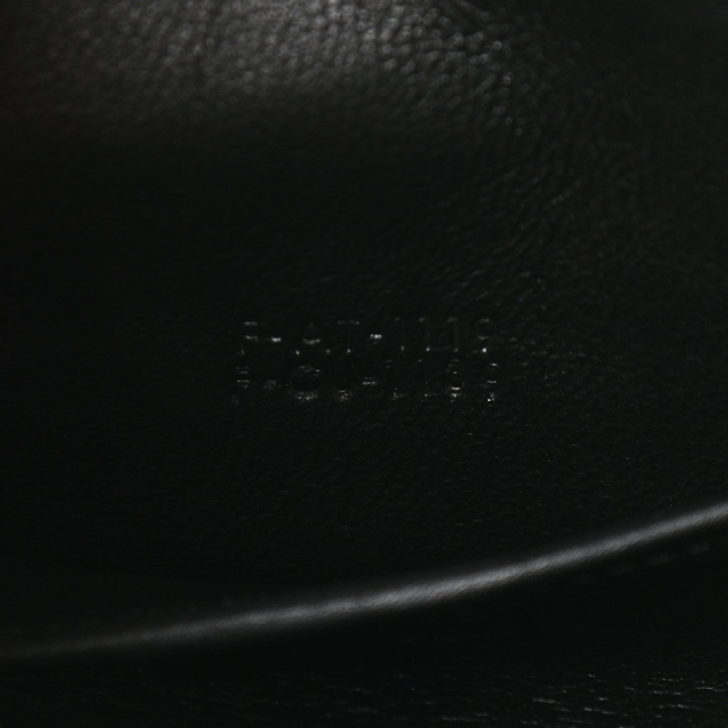 Smooth Calfskin Nano Luggage Black