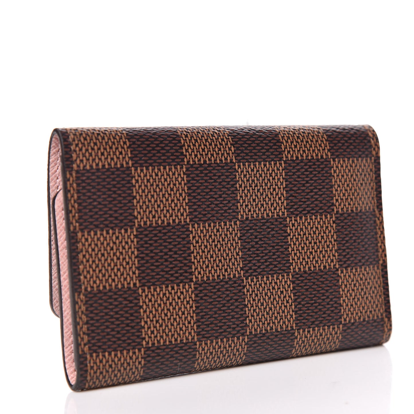 Damier Ebene Multicles 6 Key Holder Rose Ballerine